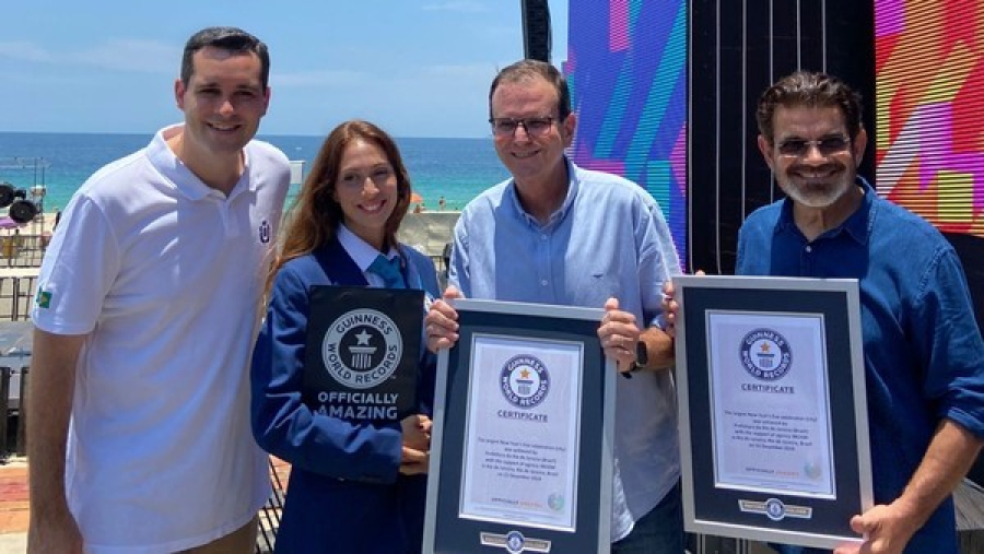 Guinness Book dá ao Rio o título de maior réveillon do mundo e a viarada já começou com grandes shows em Copacabana